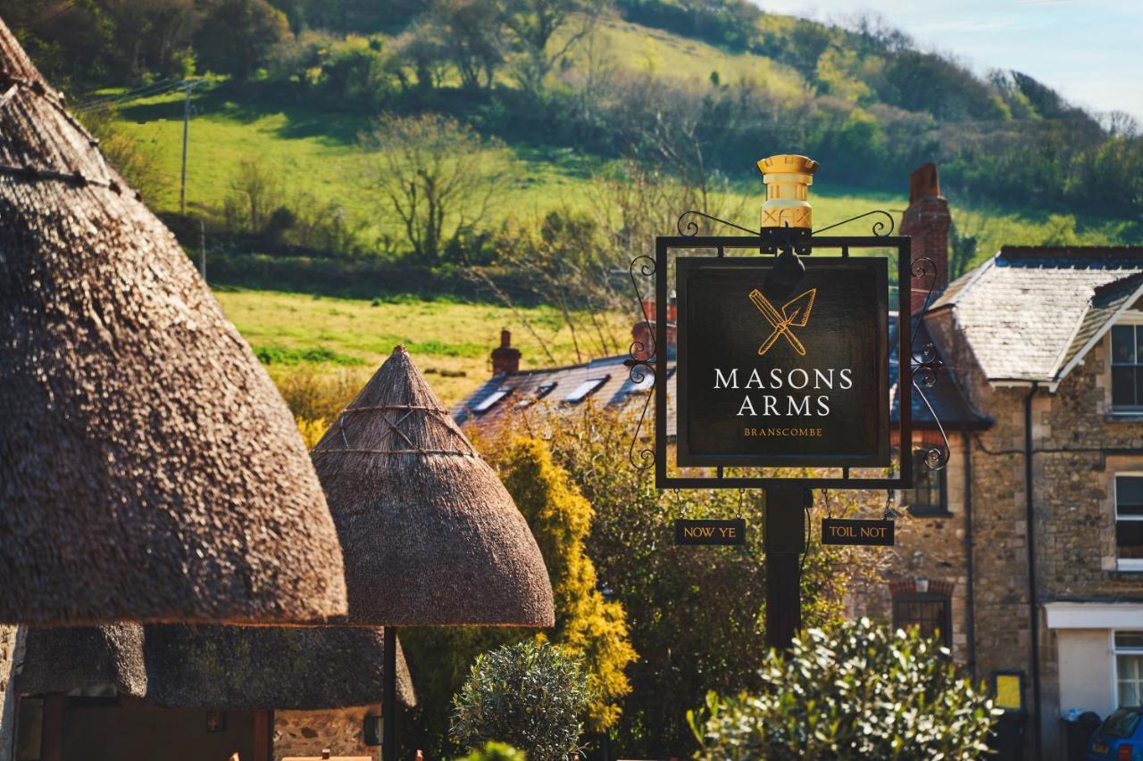 The Masons Arms Hotel Branscombe Eksteriør billede