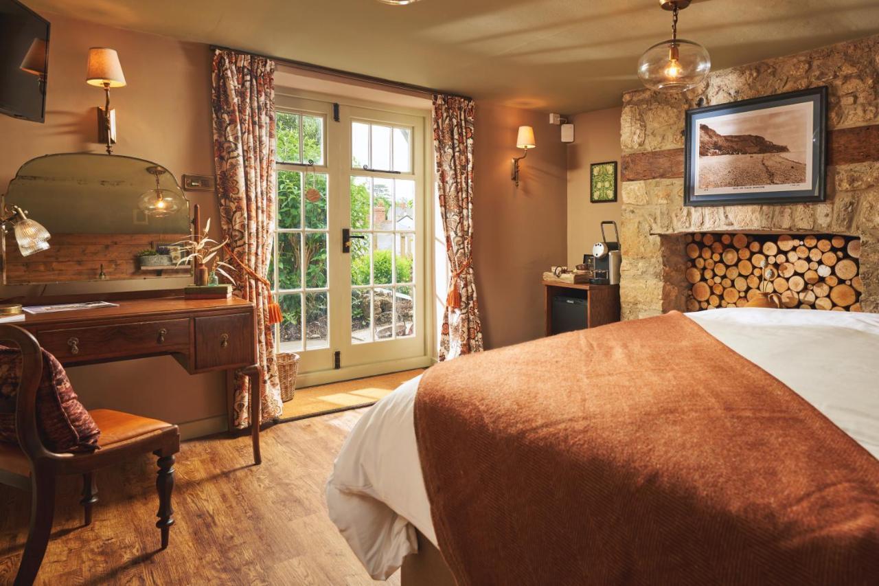 The Masons Arms Hotel Branscombe Eksteriør billede